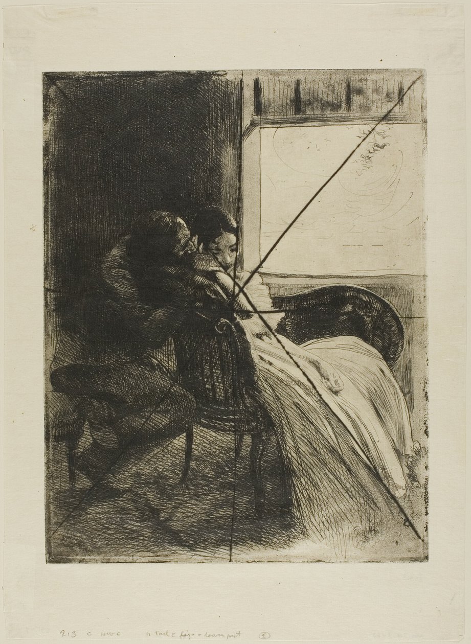 Flirttailu, levy kuusi alkaen Woman tekijältä Albert Besnard