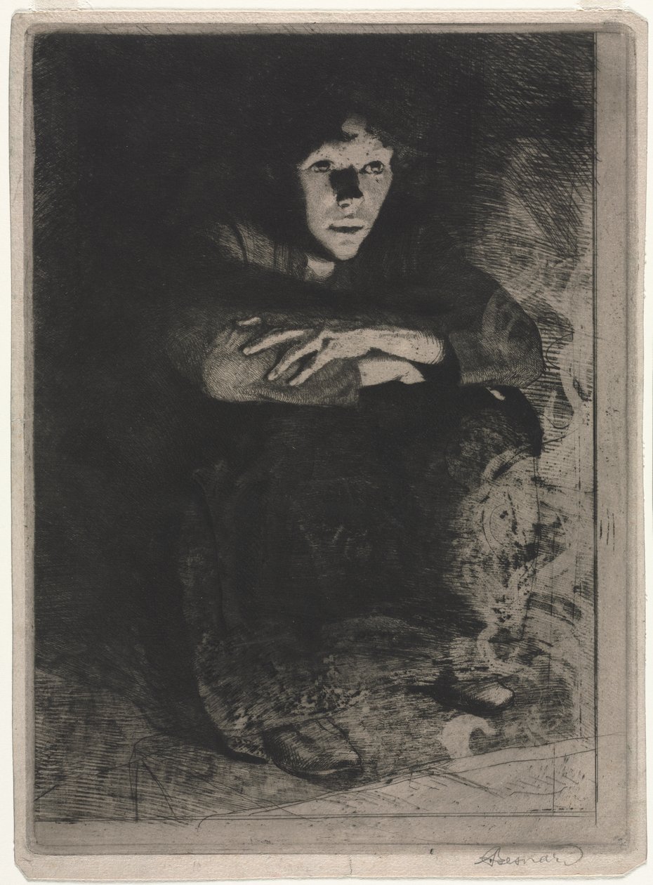 Tuhkassa tekijältä Albert Besnard