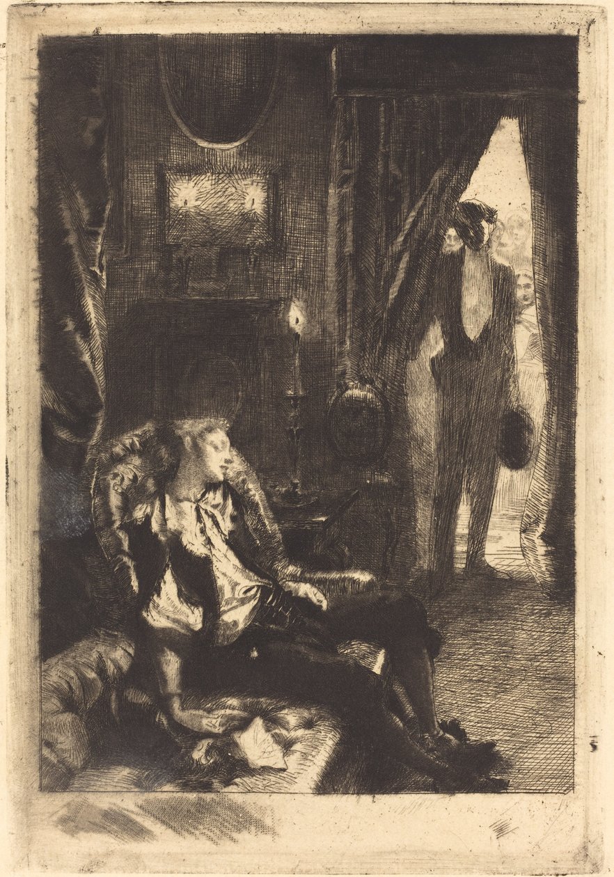 Iza nukkuu tekijältä Albert Besnard