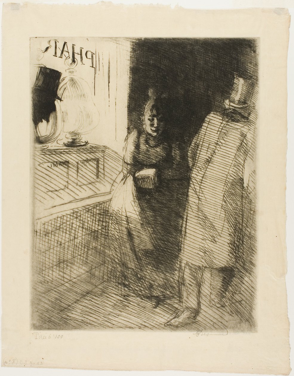 Prostituutio, levy kymmenen alkaen Woman tekijältä Albert Besnard