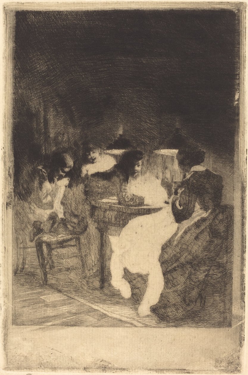 Pierre Clémenceaun lapsuus tekijältä Albert Besnard