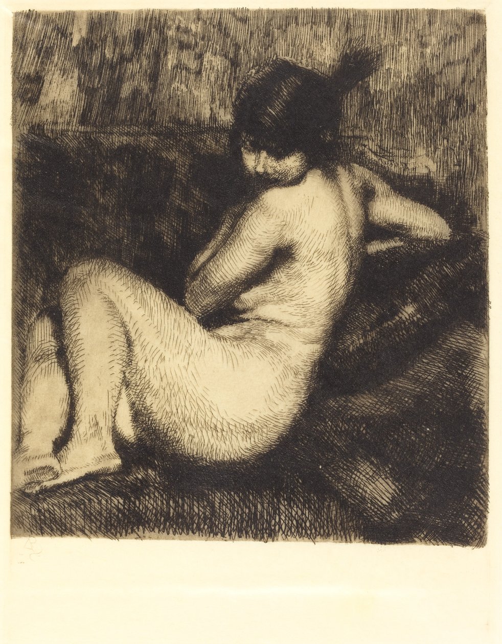 Sulkainen turbaani tekijältä Albert Besnard