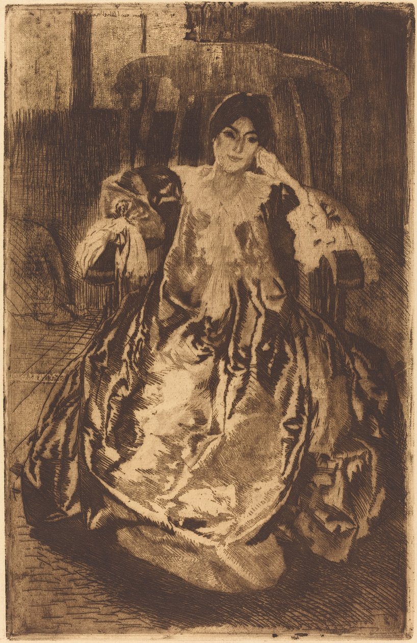 Silkkipuku tekijältä Albert Besnard