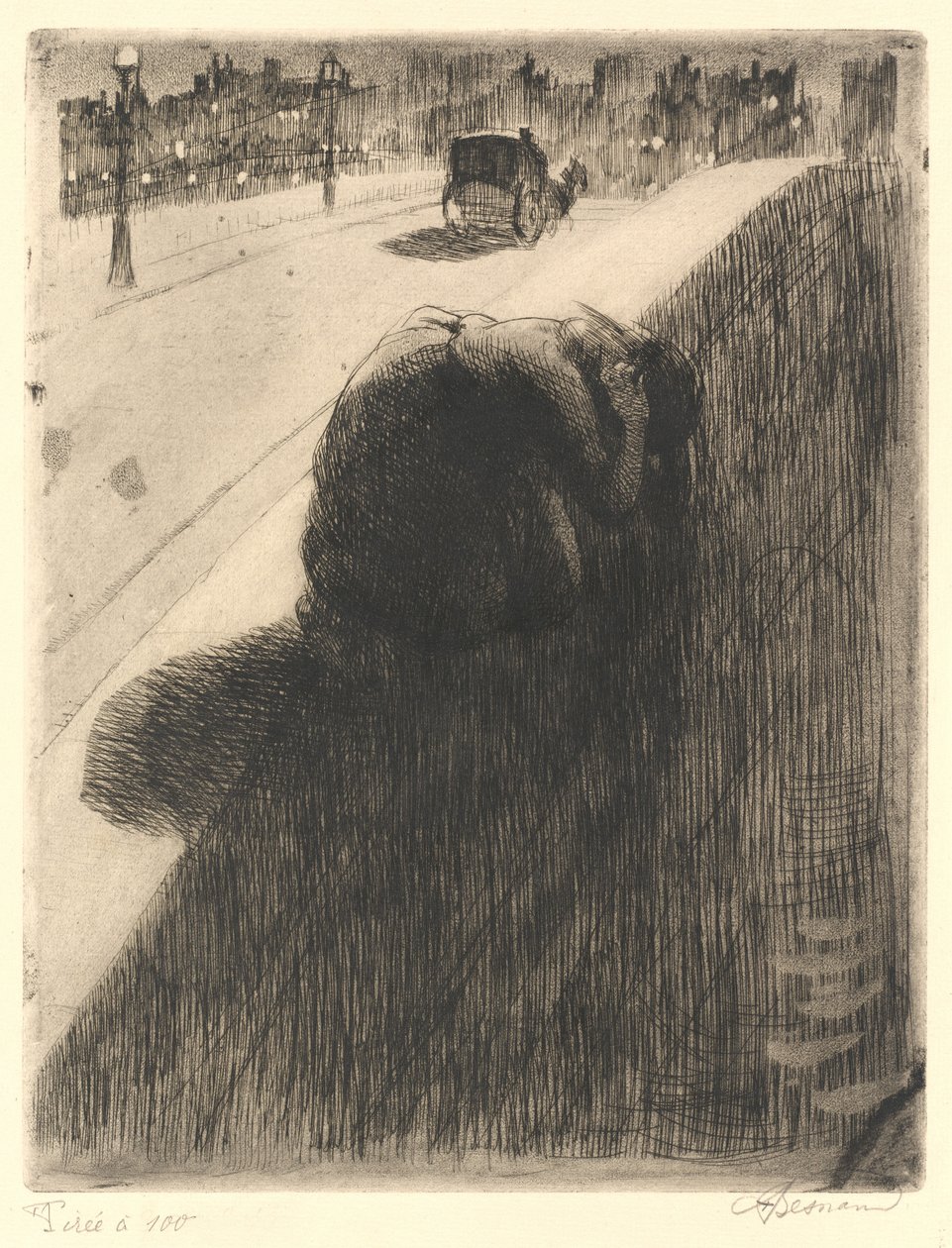 Itsemurha (Le Suicide) tekijältä Albert Besnard