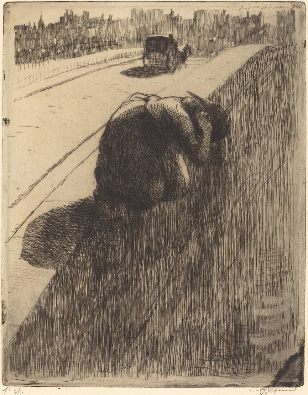 Itsemurha (Le Suicide) tekijältä Albert Besnard
