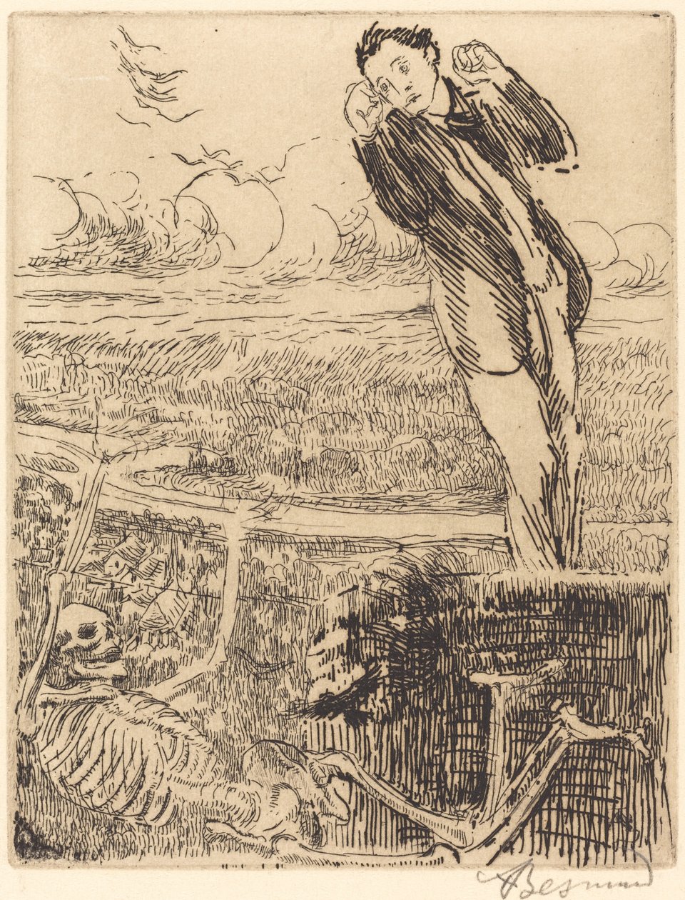 Huimaus (Vertigo) tekijältä Albert Besnard