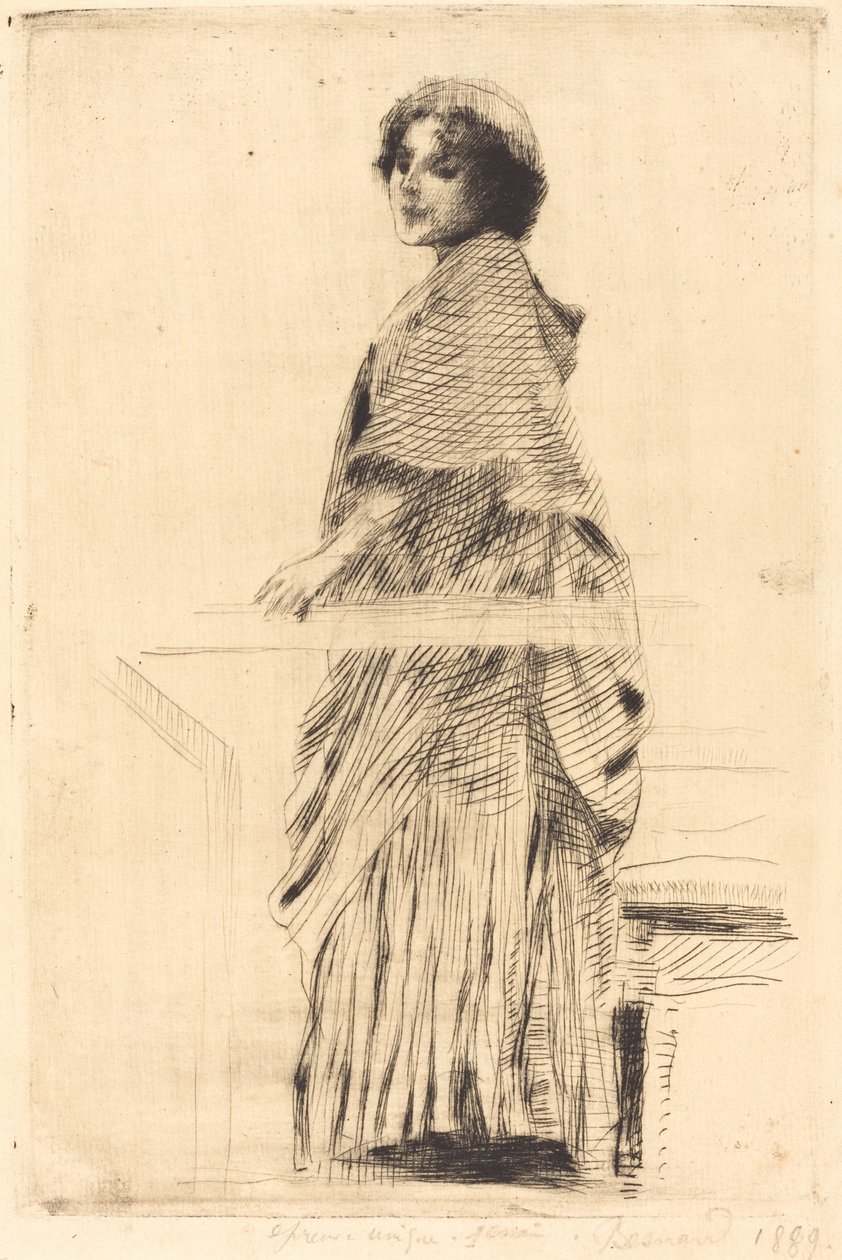 Dona en capefinès tekijältä Albert Besnard