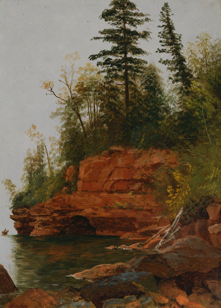 Rocky Cove tekijältä Albert Bierstadt