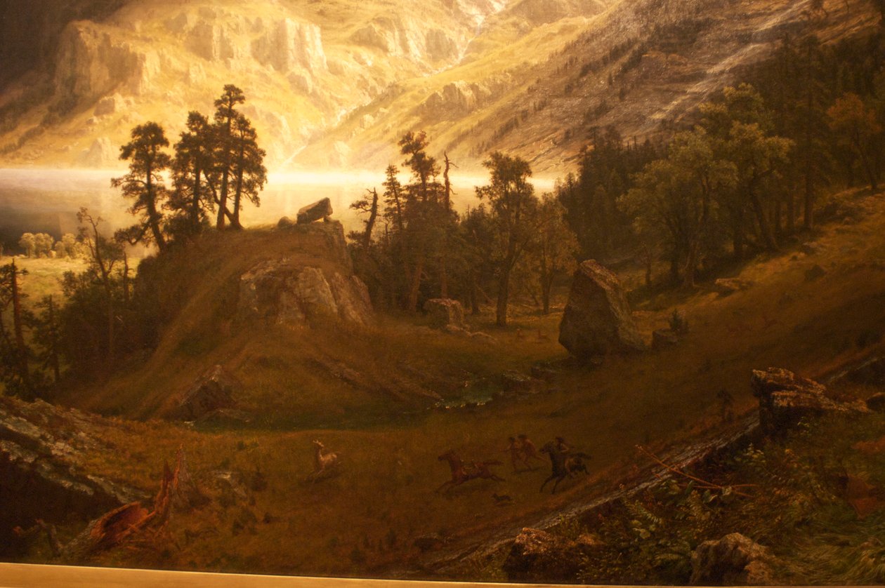 Myrsky Kalliovuorilla, Rosalie-vuori tekijältä Albert Bierstadt