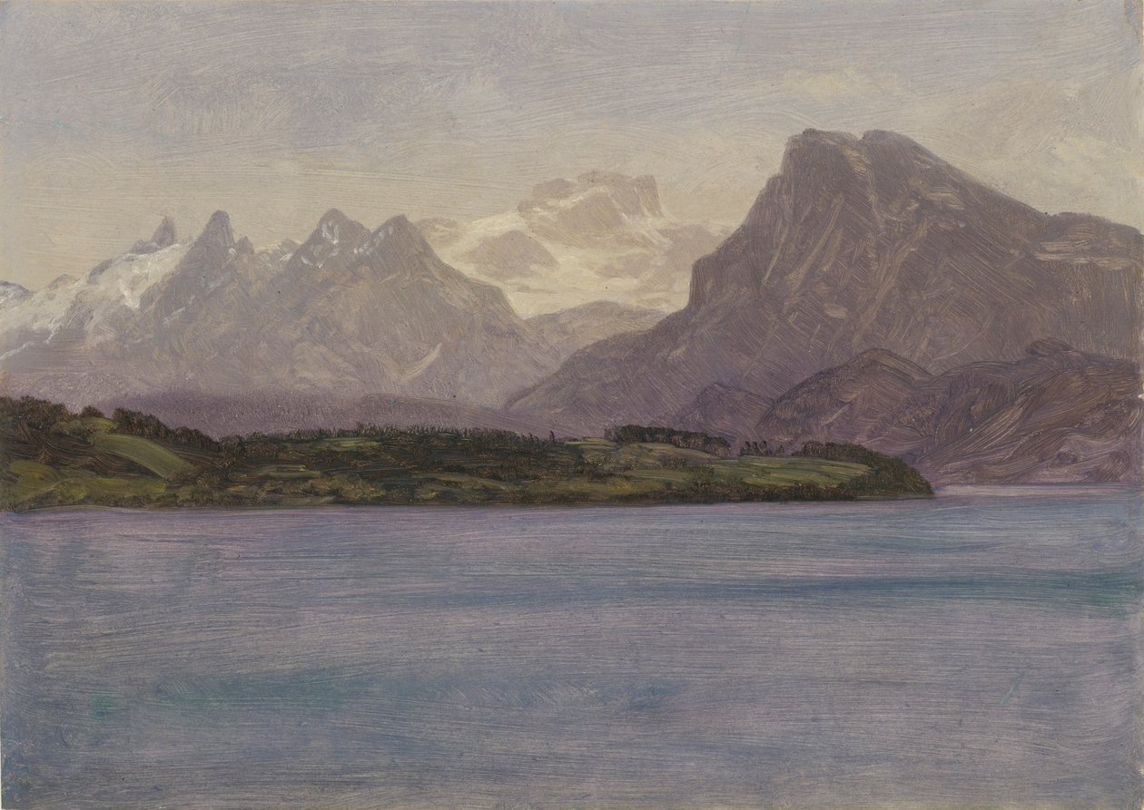 Alaskan rannikkoalue tekijältä Albert Bierstadt