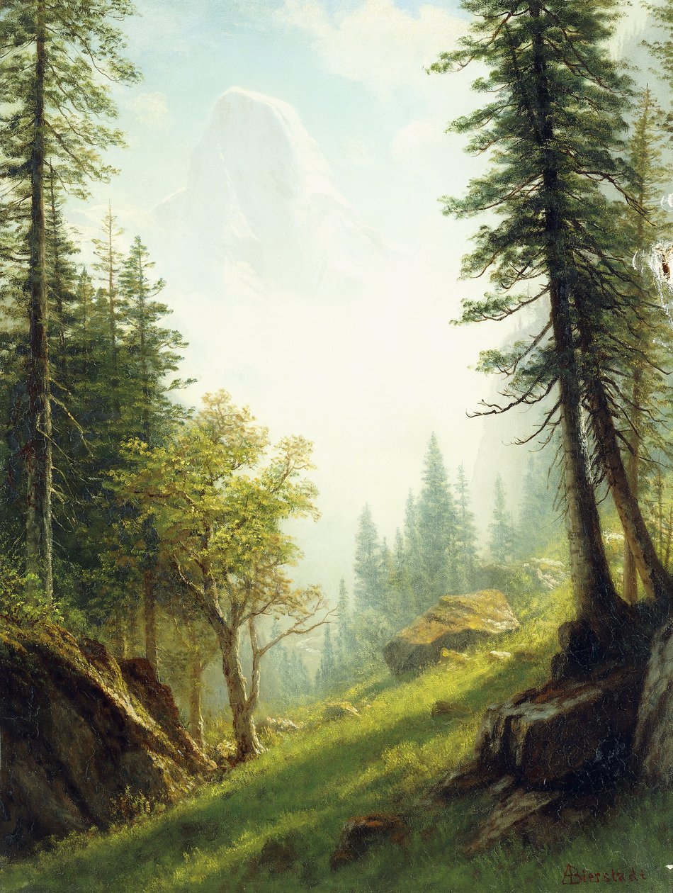 Bernin Alppien joukossa tekijältä Albert Bierstadt