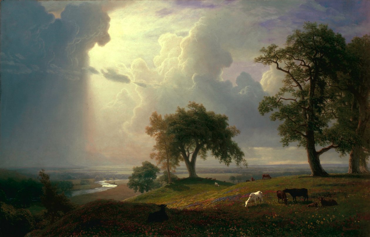 Kalifornian kevät  tekijältä Albert Bierstadt