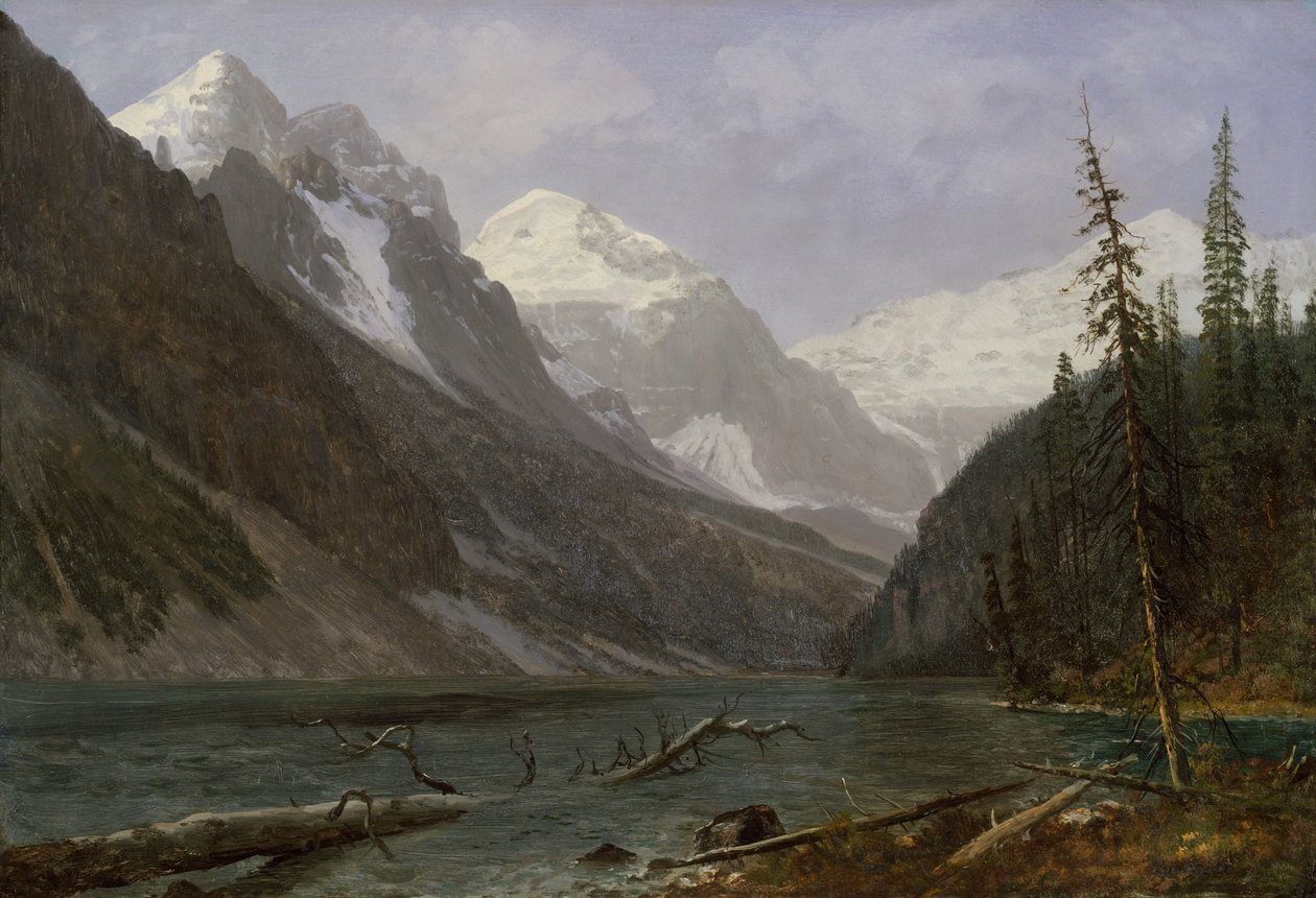 Kanadan kalliovuoret tekijältä Albert Bierstadt