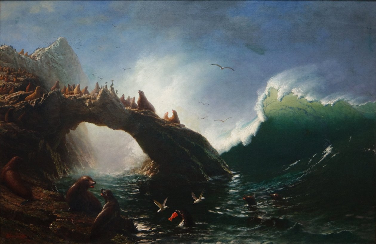 Farallon-saari tekijältä Albert Bierstadt