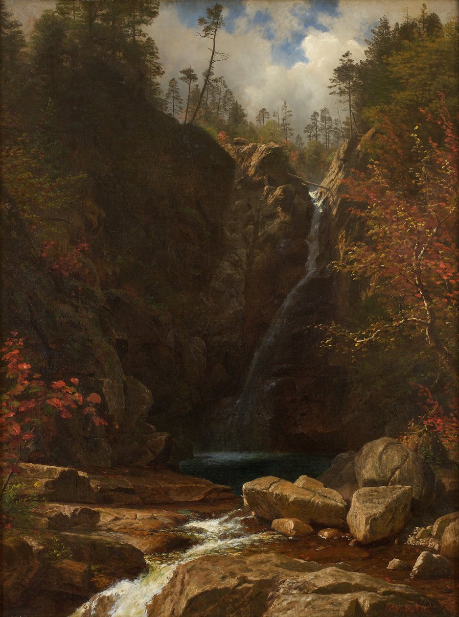 Glen Ellis Falls tekijältä Albert Bierstadt