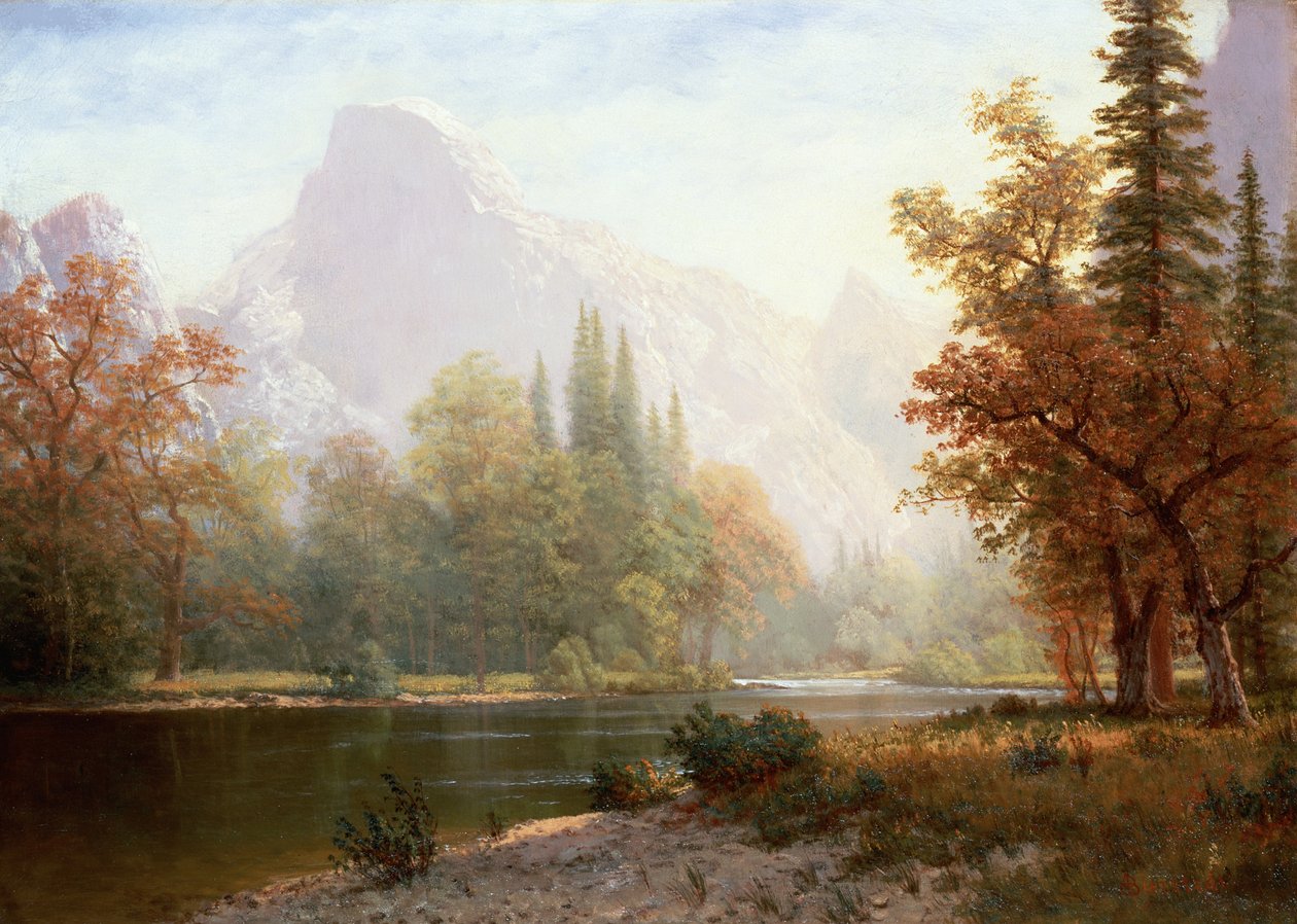 Half Dome, Yosemite tekijältä Albert Bierstadt