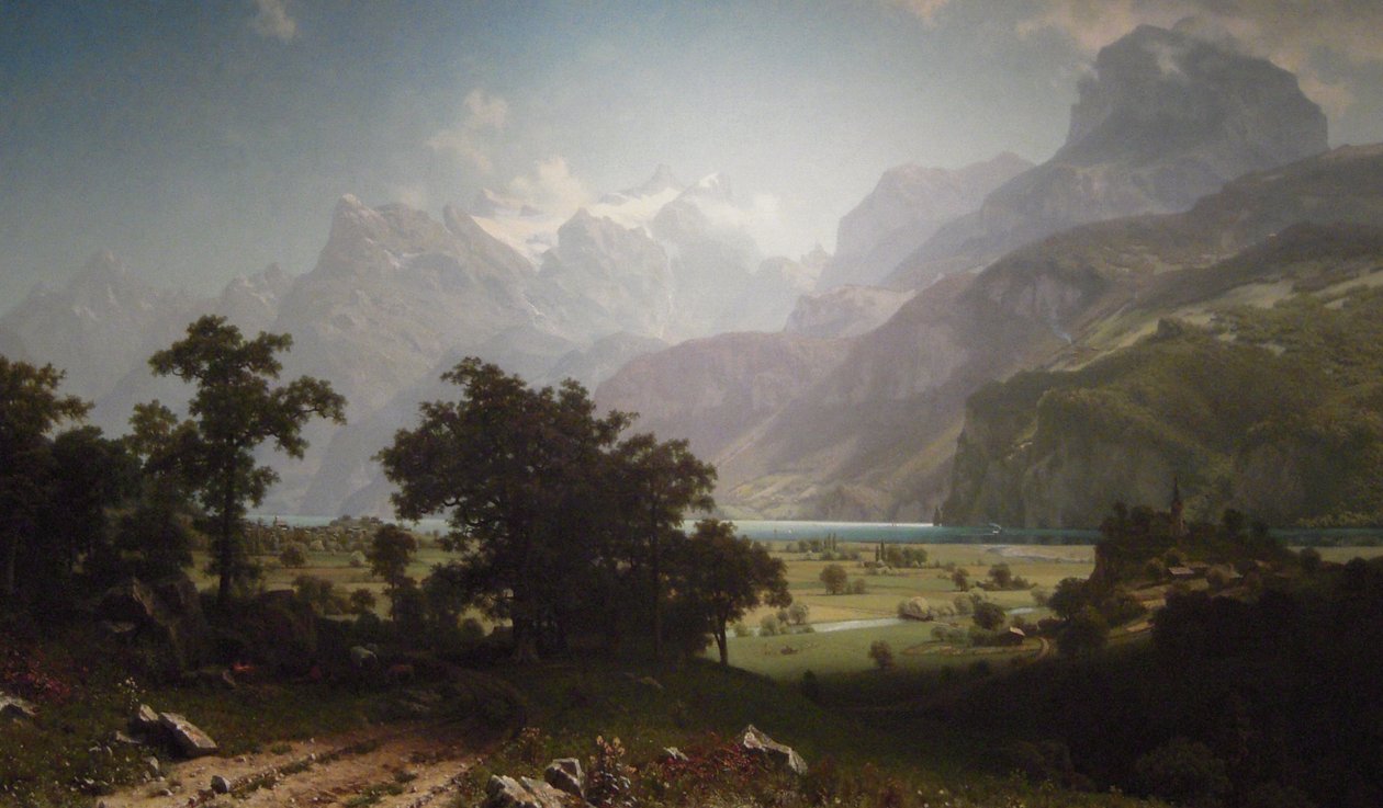 Lucerne-järvi tekijältä Albert Bierstadt