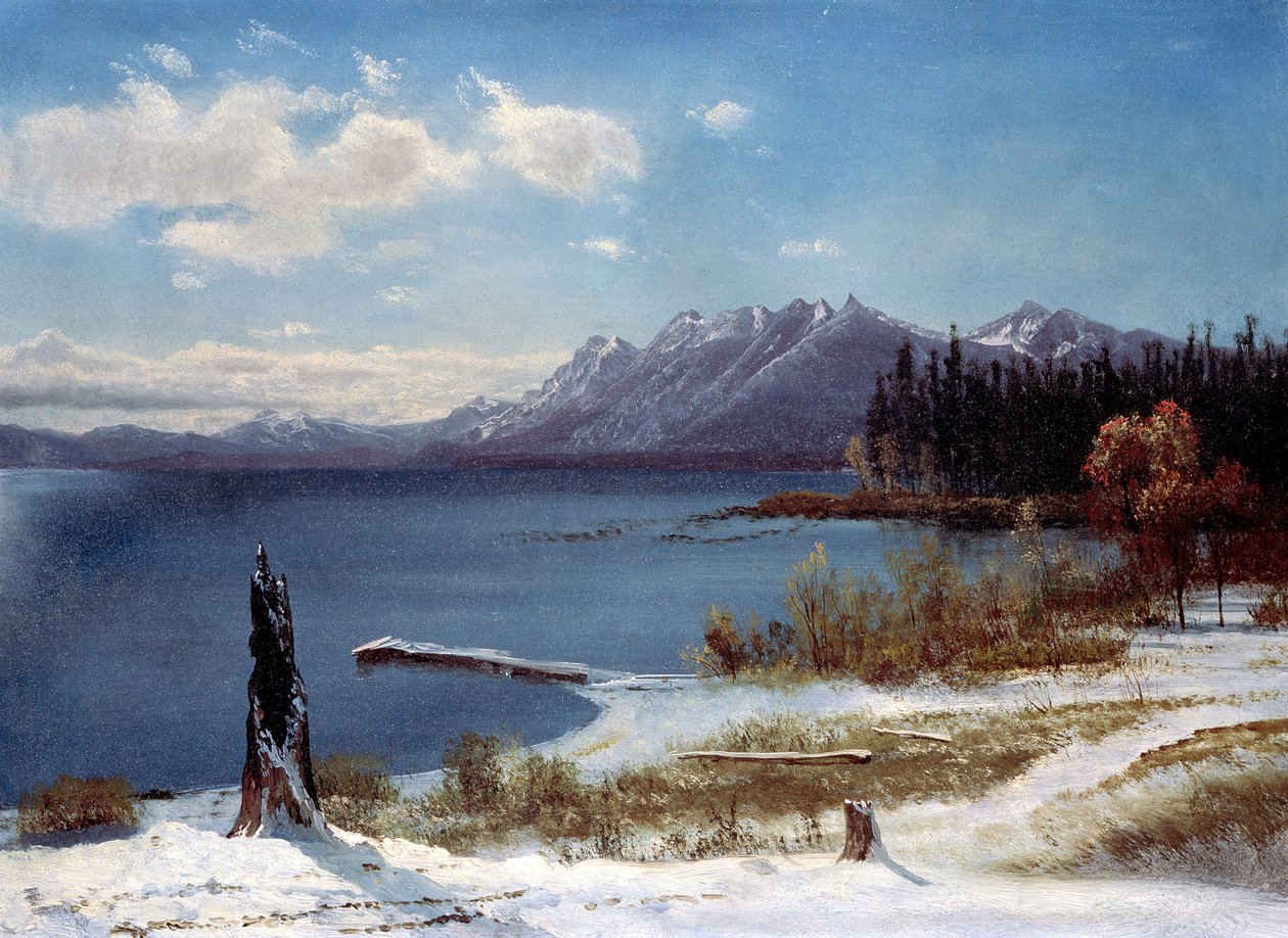 Tahoe-järvi tekijältä Albert Bierstadt