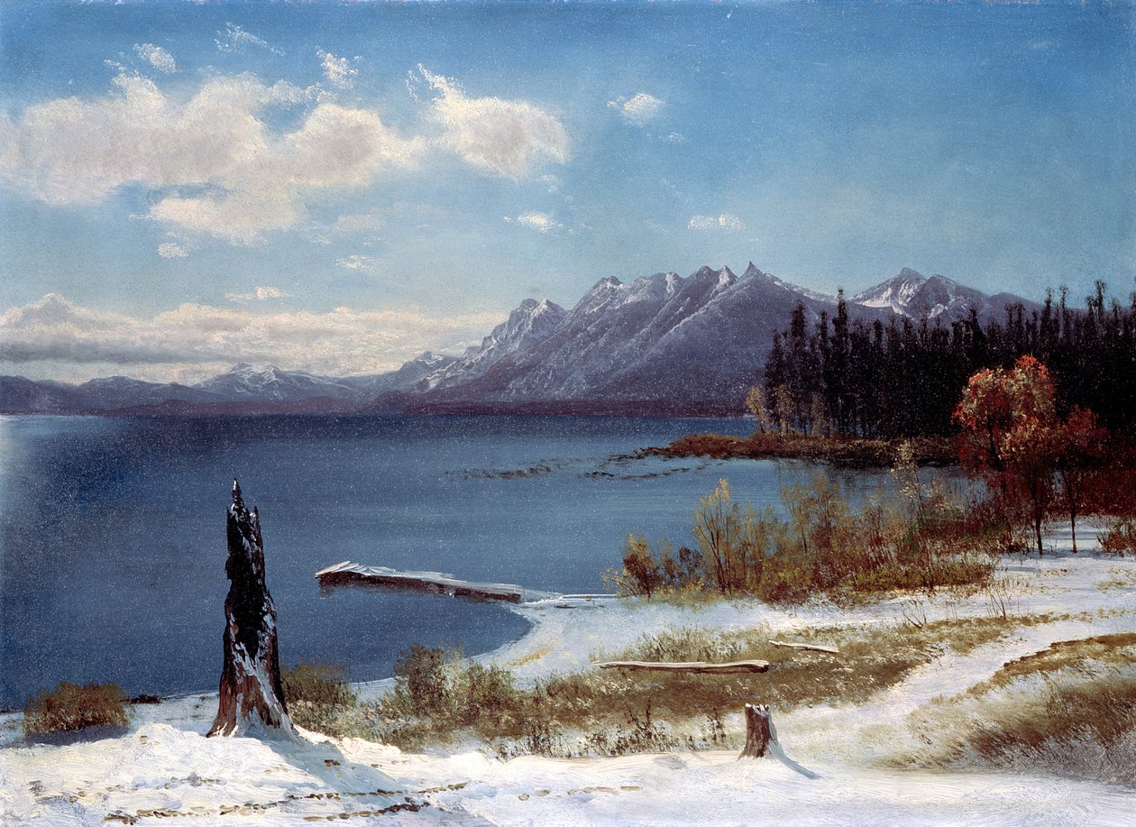 Tahoe-järvi tekijältä Albert Bierstadt