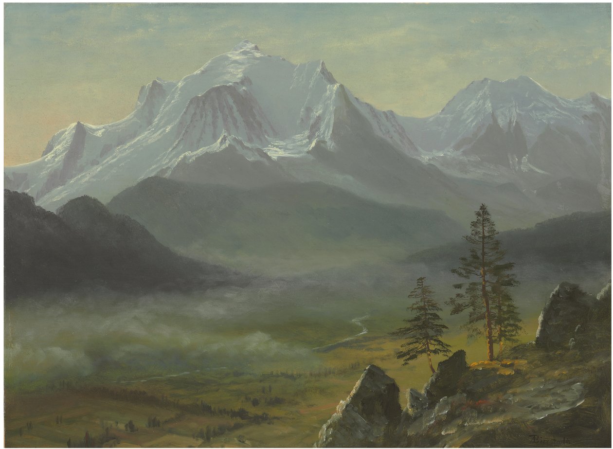 Mont-Blanc tekijältä Albert Bierstadt