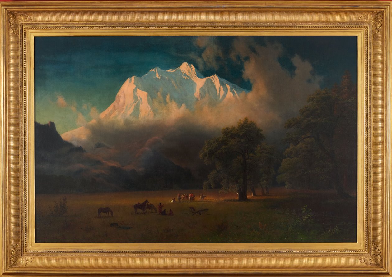 Adams-vuori, Washington tekijältä Albert Bierstadt