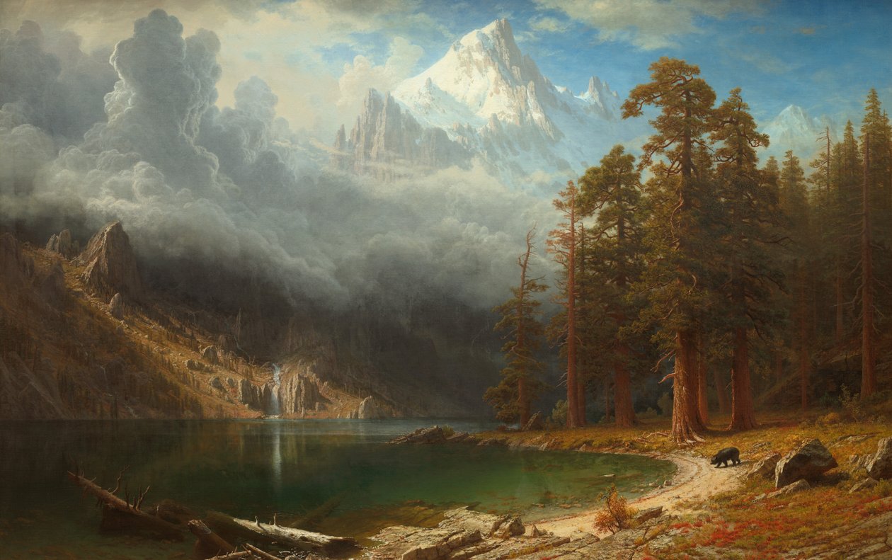 Mount Corcoran, n. 1876-1877. tekijältä Albert Bierstadt