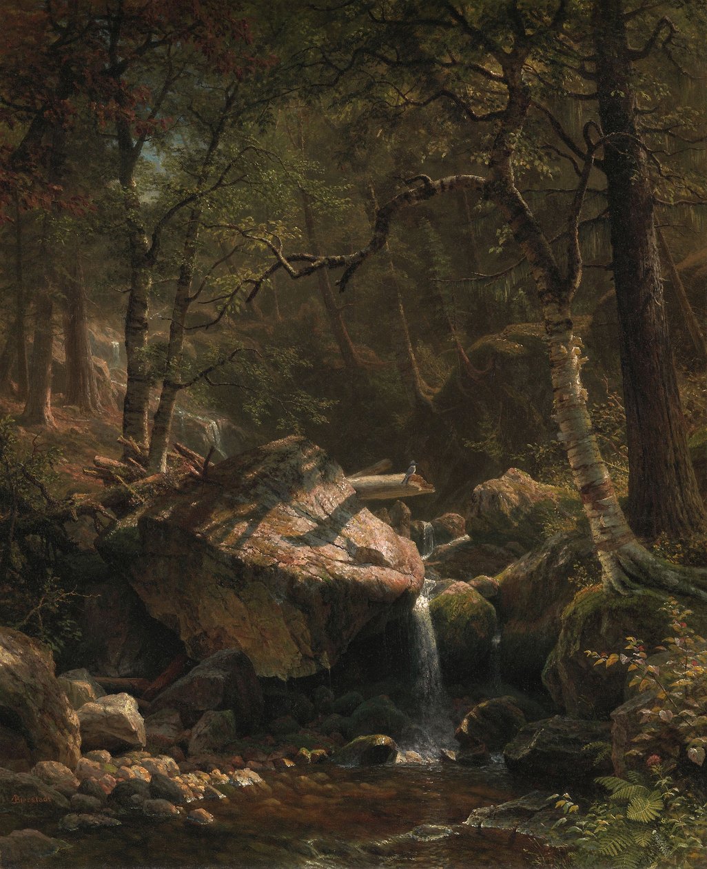 Mountain Brook tekijältä Albert Bierstadt