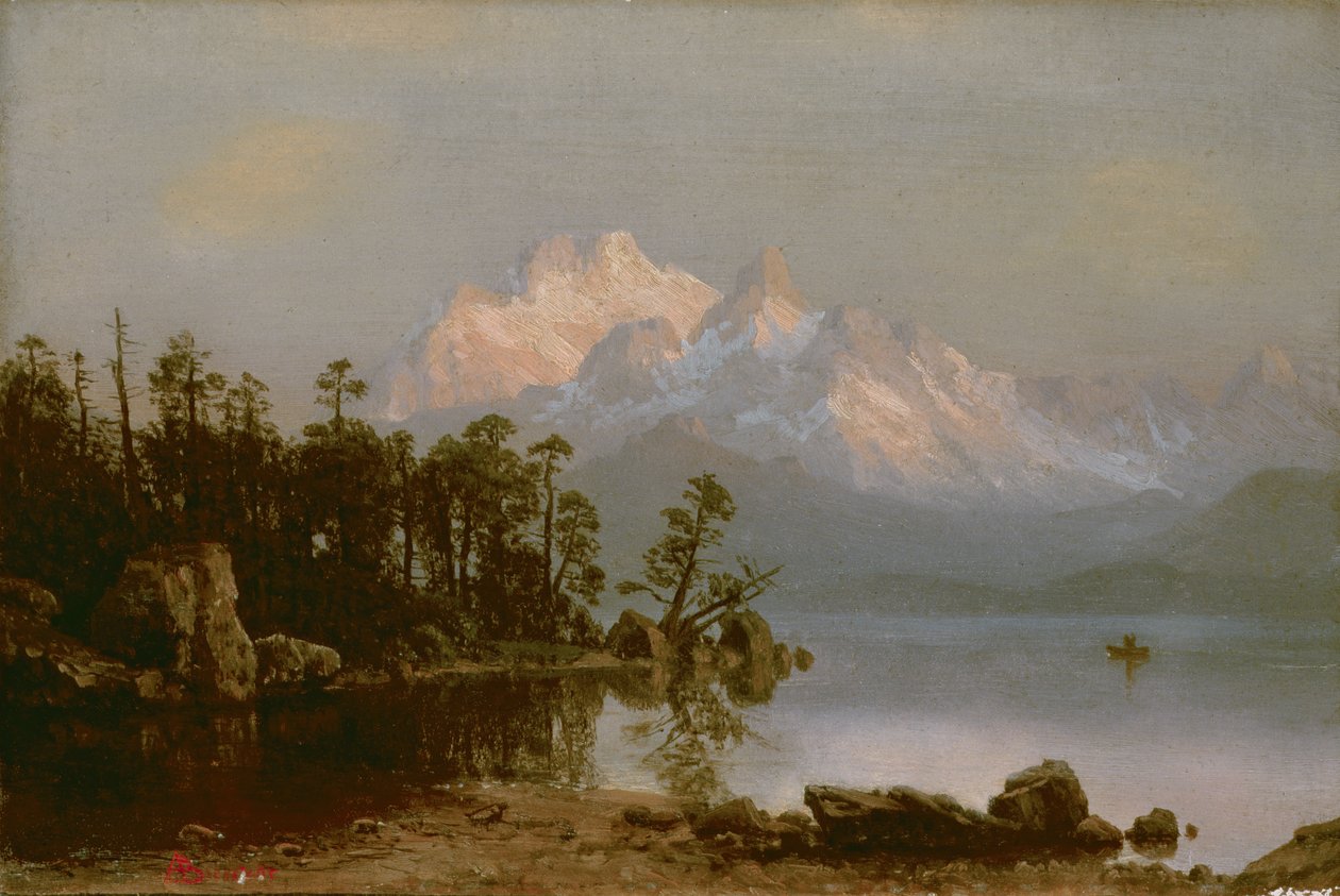 Vuoristomelonta tekijältä Albert Bierstadt