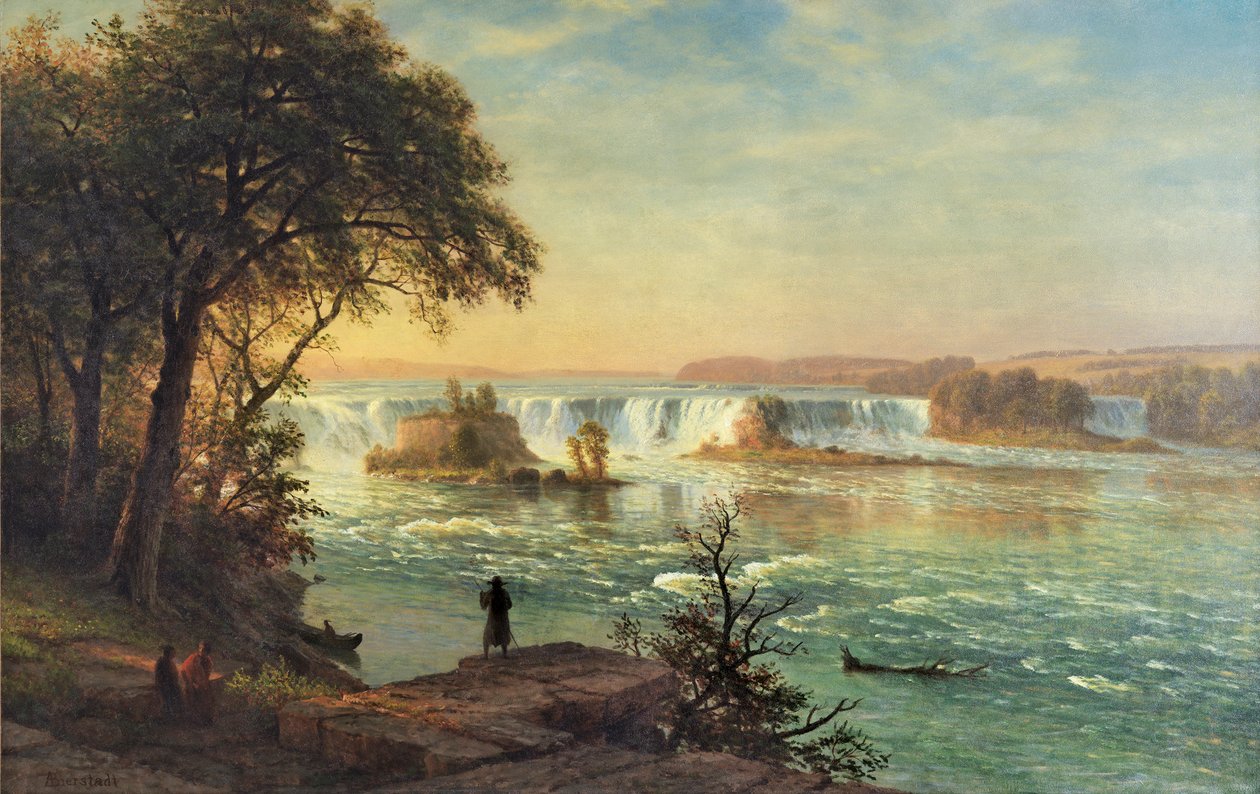 St. Anthonyn putoukset tekijältä Albert Bierstadt