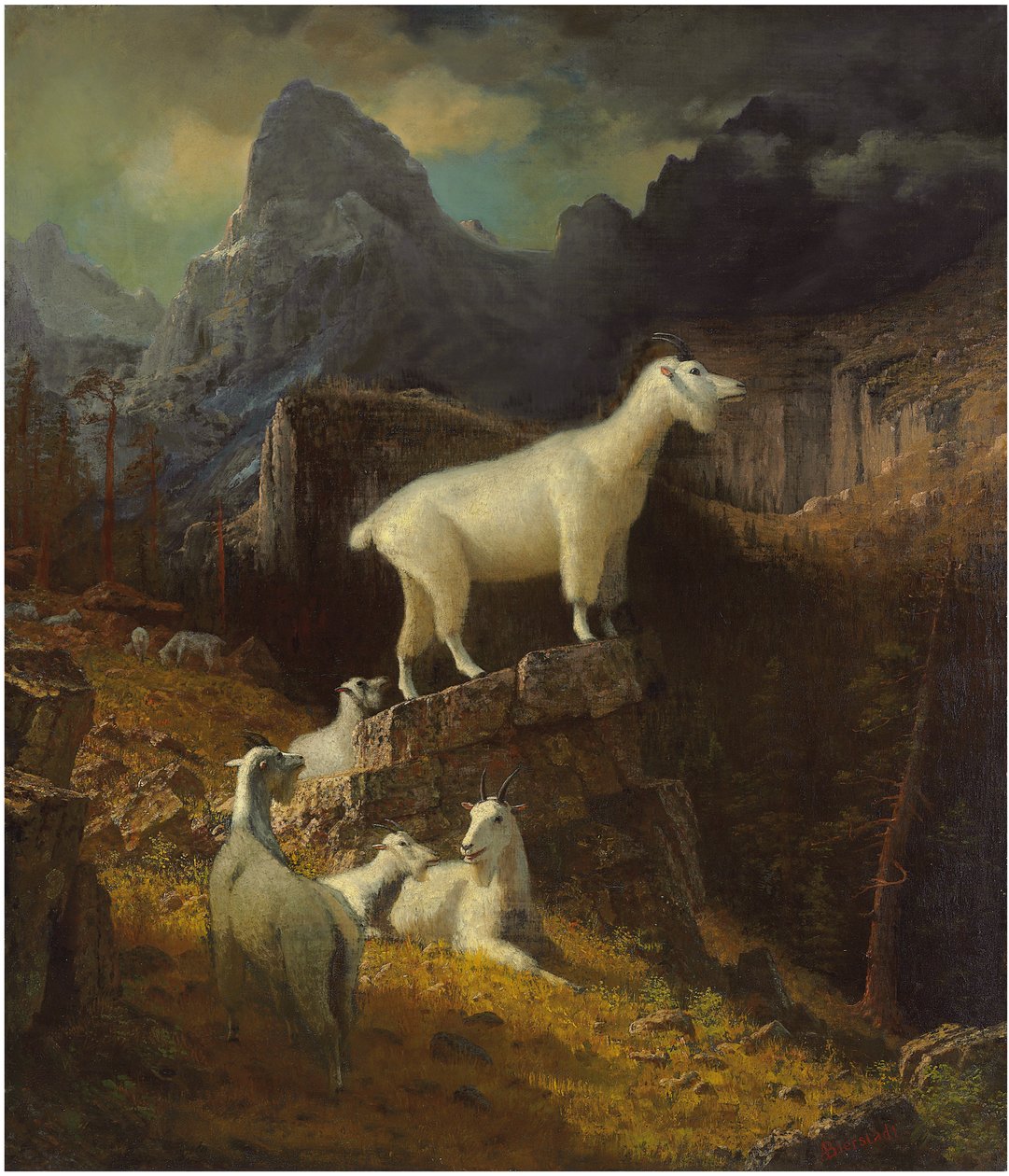 Tuntematon kuva tekijältä Albert Bierstadt