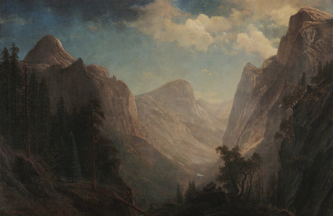 Näkymä Yosemiten laaksossa tekijältä Albert Bierstadt