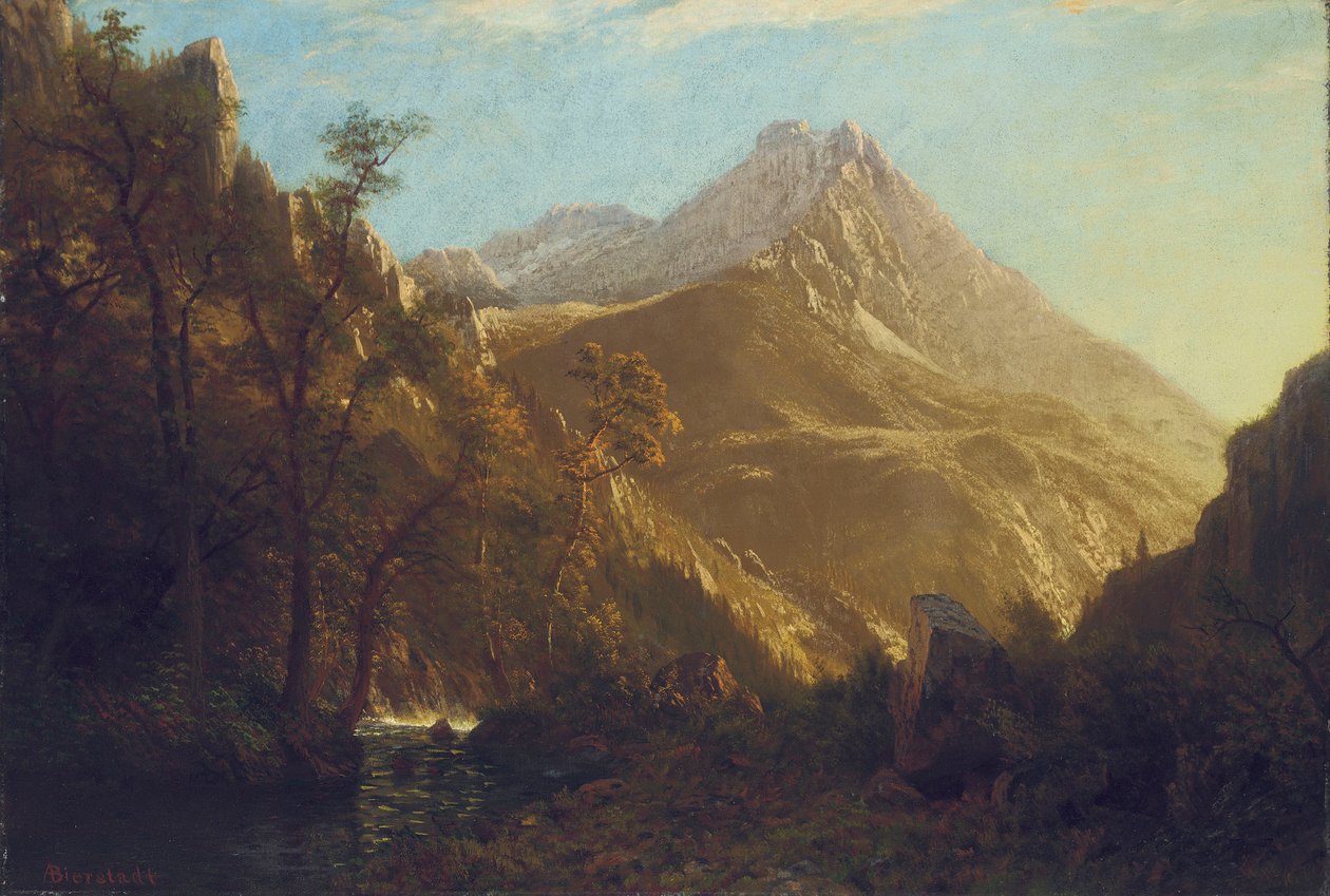 Wasatch-vuoret tekijältä Albert Bierstadt