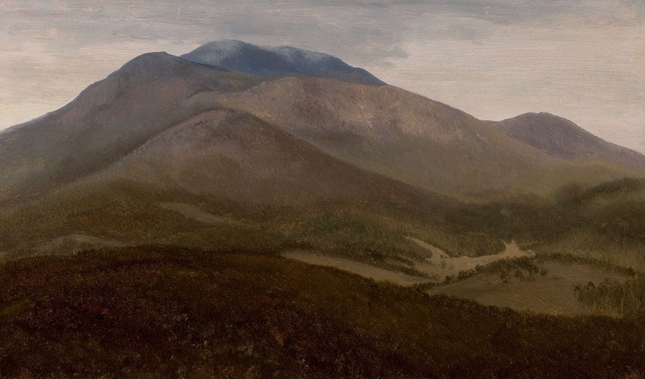 Valkoiset vuoret, New Hampshire tekijältä Albert Bierstadt