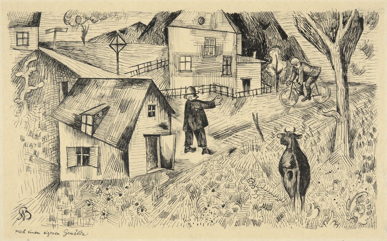 Feierabend (loma-ilta) tekijältä Albert Bloch