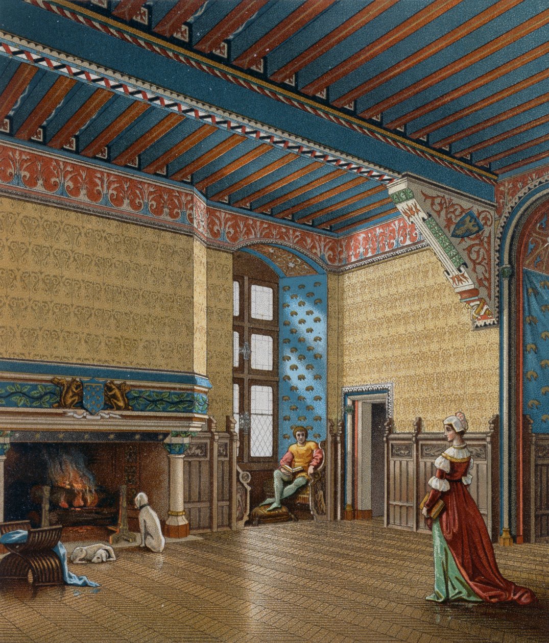 1400-luvun ranskalaisen asunnon sisustus, Charpentier