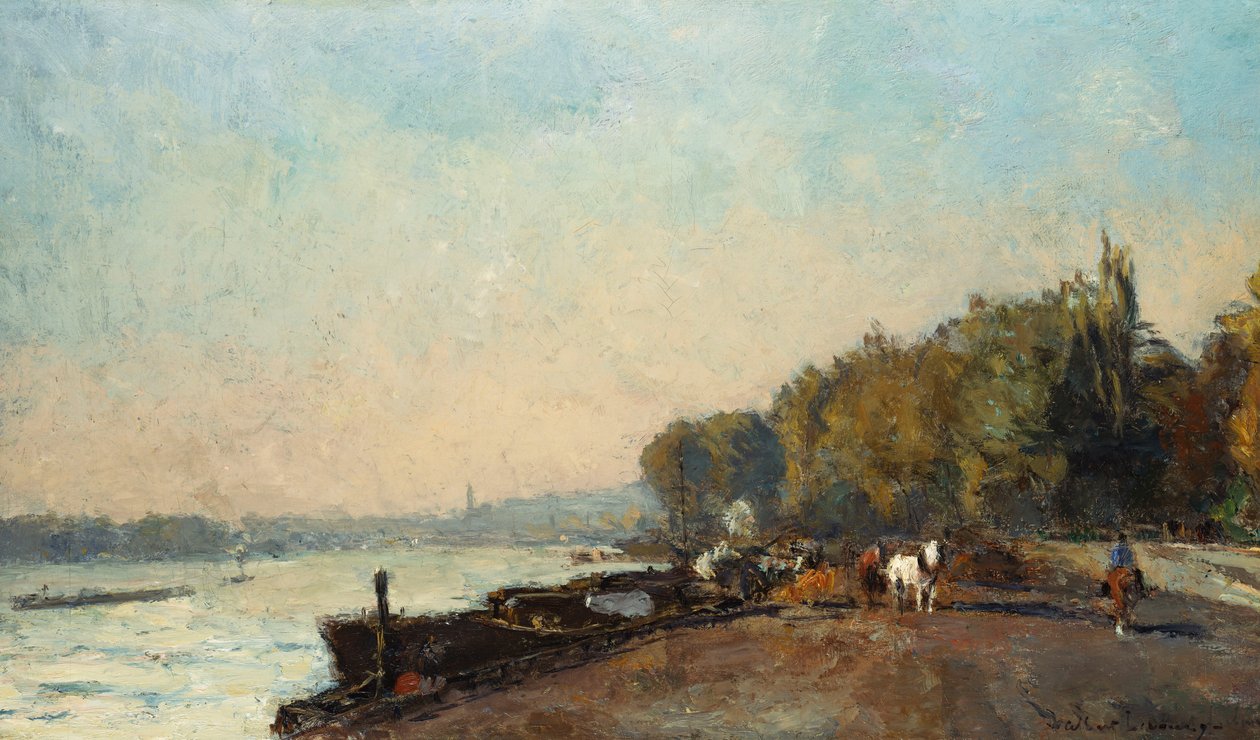 Syksyllä Suresnesin sillalla tekijältä Albert Charles Lebourg