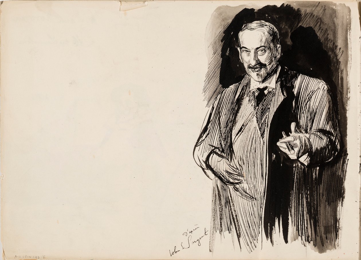 Asher Wertheimer John S. Sargentin jälkeen tekijältä Albert Edelfelt