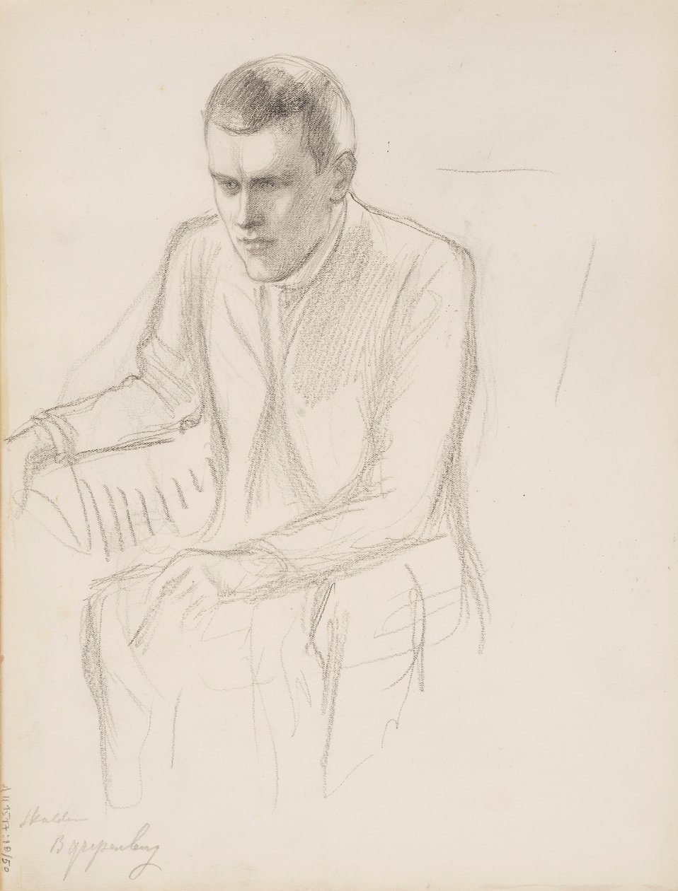 Bertel Gripenberg tekijältä Albert Edelfelt