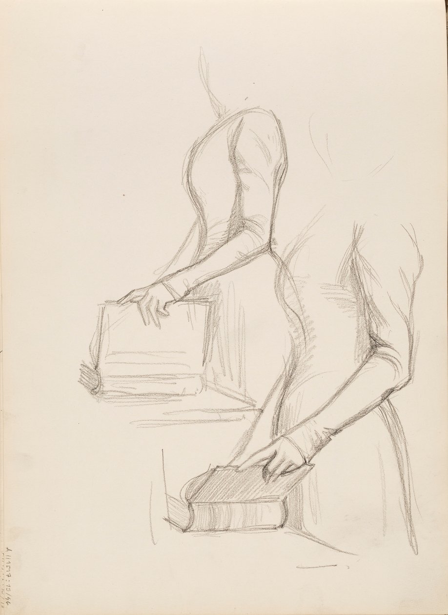 Camille Vallery-Radot, luonnos muotokuvaan tekijältä Albert Edelfelt
