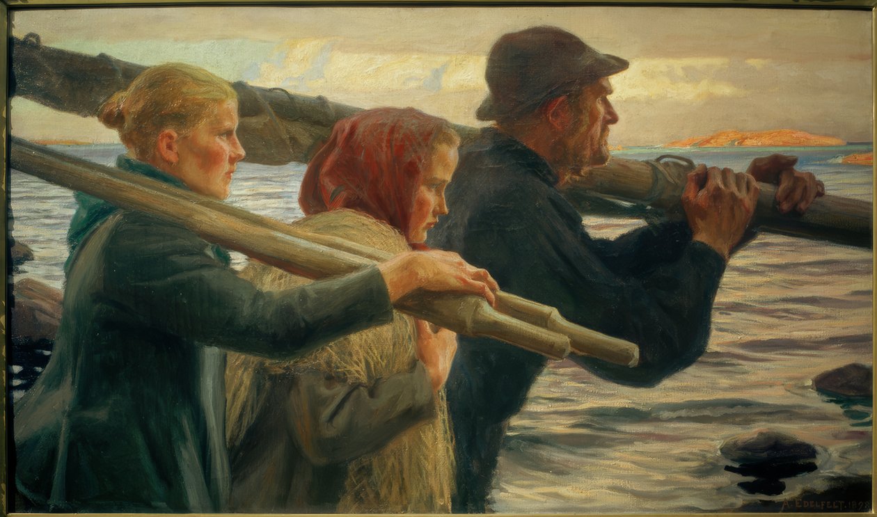 Ulkosaaristo tekijältä Albert Gustaf Aristides Edelfelt