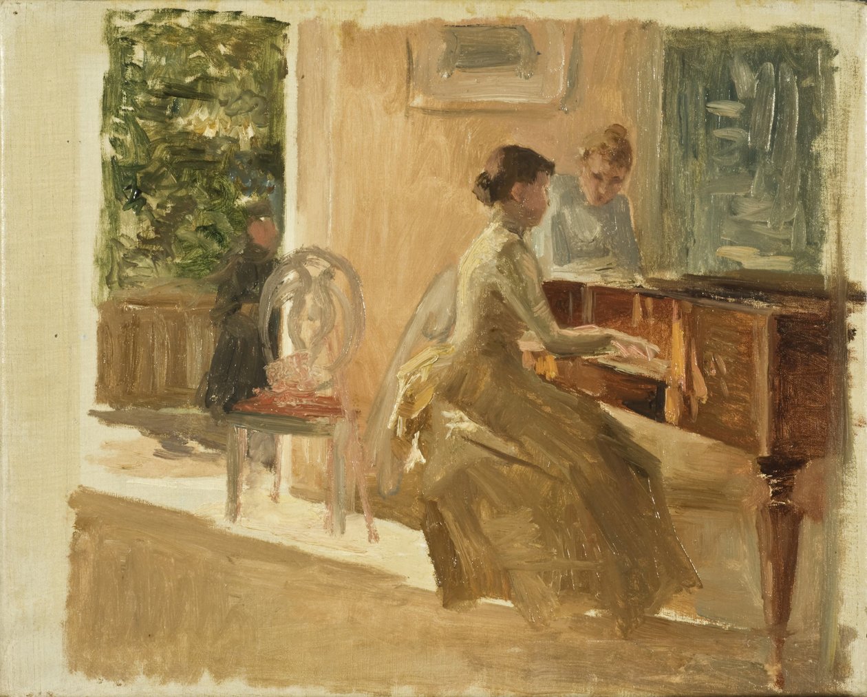 Haikon salonkissa tekijältä Albert Edelfelt