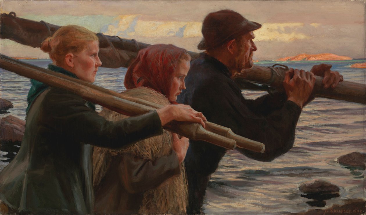 Ulkosaaristossa tekijältä Albert Edelfelt