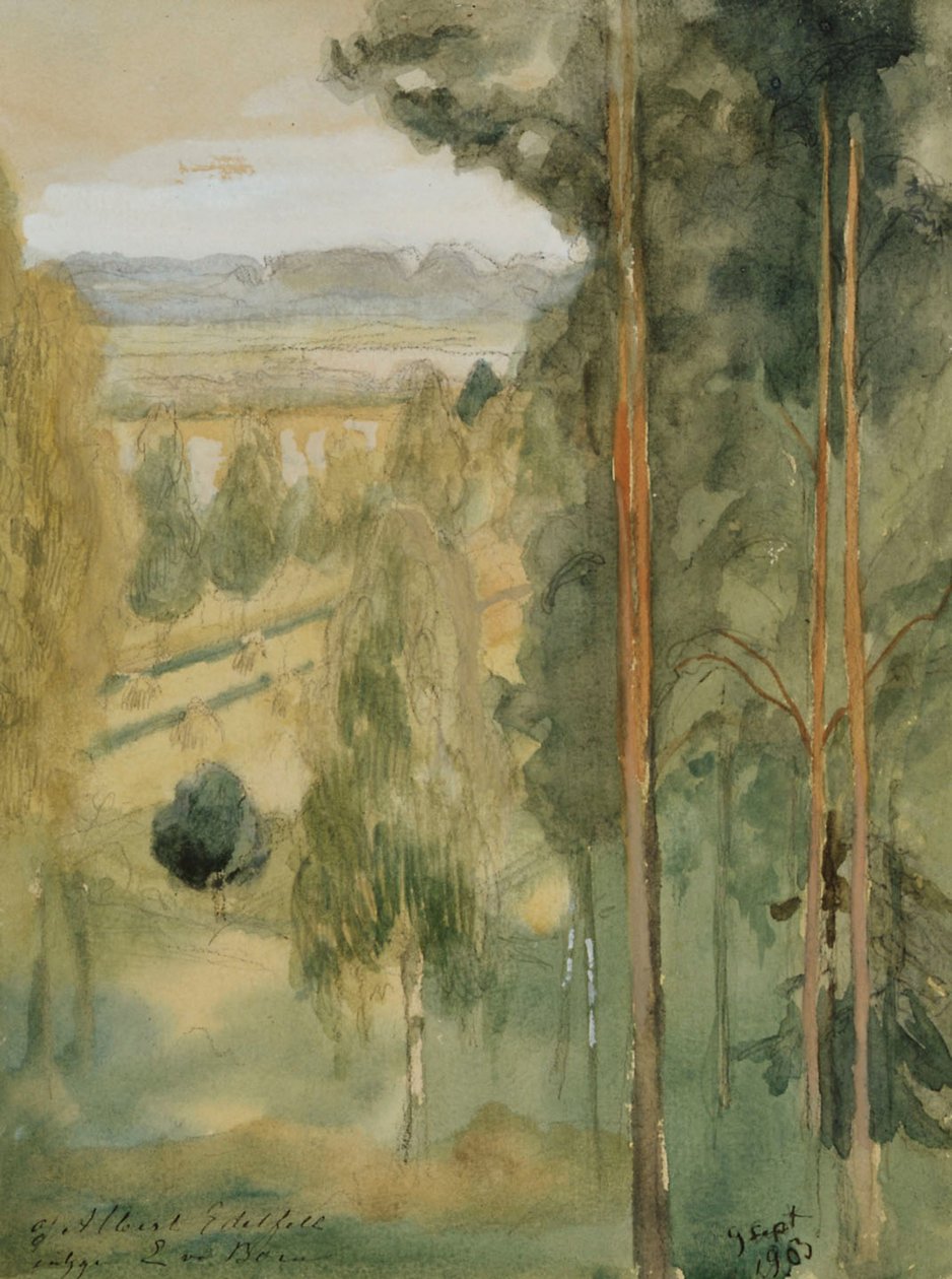Maisema tekijältä Albert Edelfelt