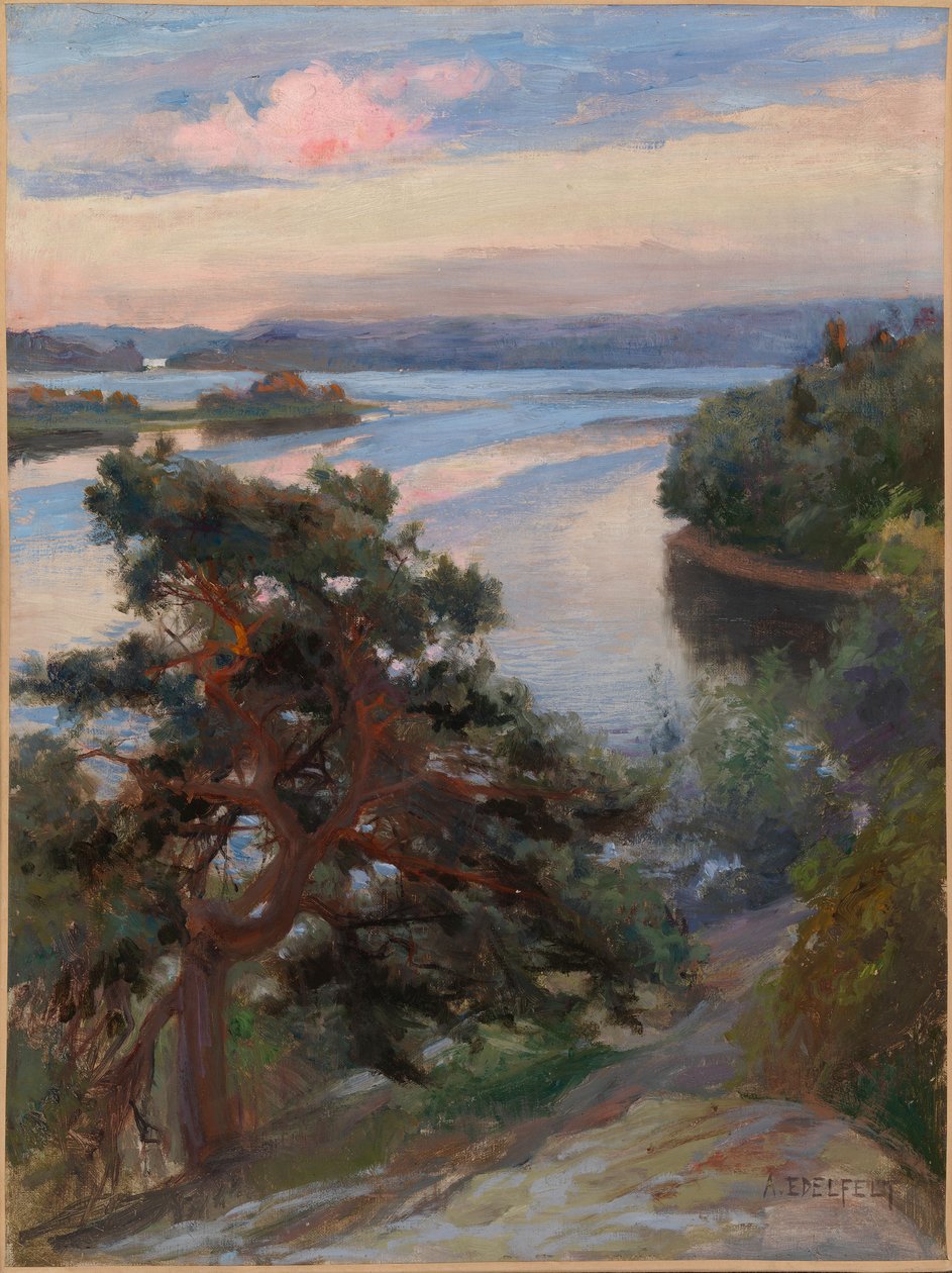 Maisema Haikosta tekijältä Albert Edelfelt
