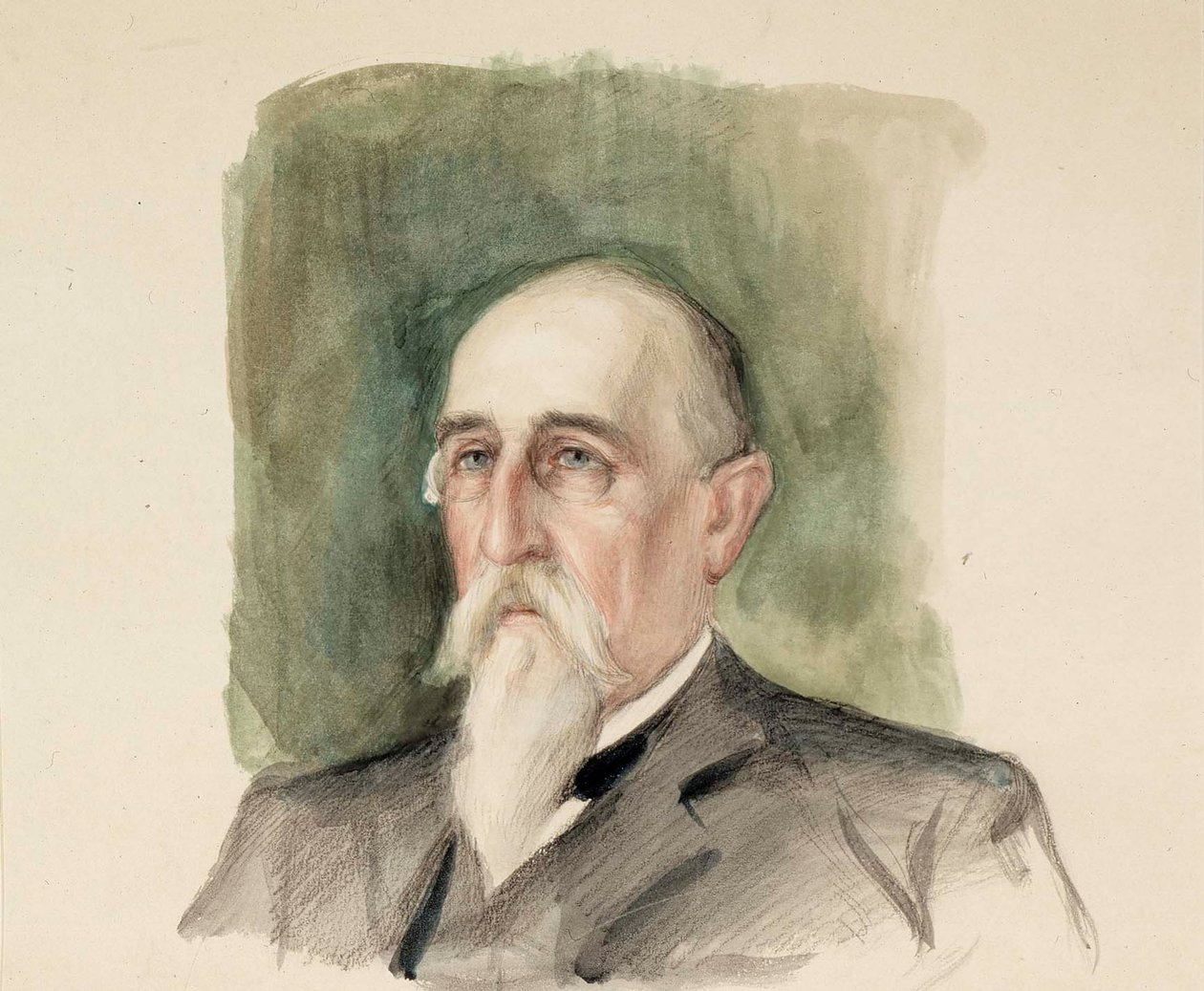 Leo Mechelin, muotokuvatutkielma tekijältä Albert Edelfelt