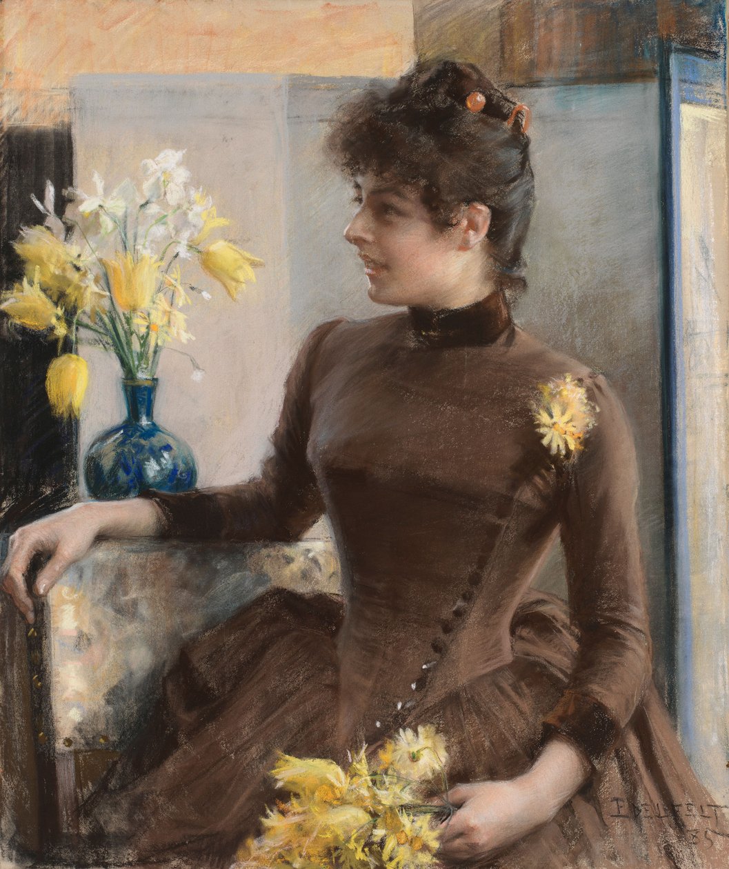 Pariisitar tekijältä Albert Edelfelt