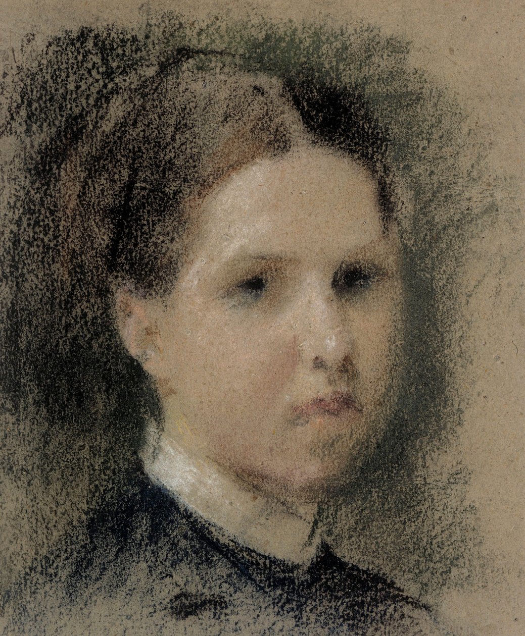 Annie Edelfeltin muotokuva tekijältä Albert Edelfelt