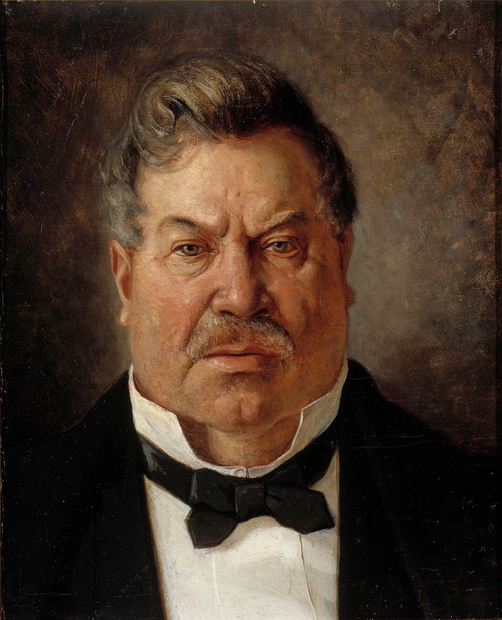 August Strengin muotokuva tekijältä Albert Edelfelt