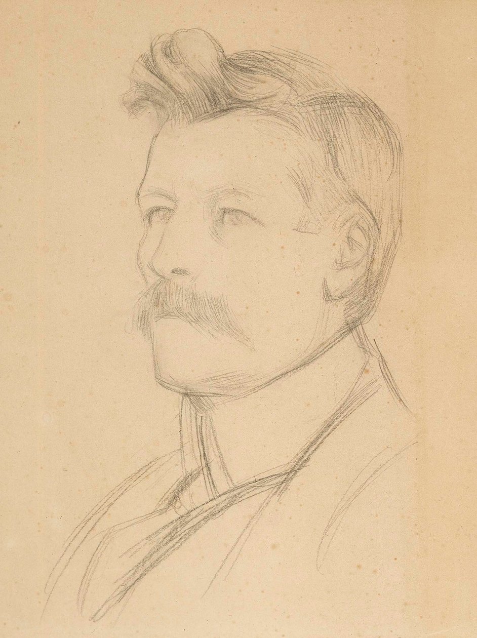 Emil Wikströmin muotokuva, johtaja tekijältä Albert Edelfelt