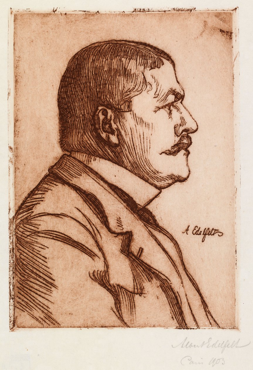 Ministeri Jean-Baptiste Pasteurin muotokuva tekijältä Albert Edelfelt